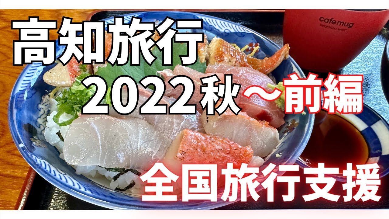 高知旅行 2022秋 全国旅行支援 〜前編〜 ひろめ市場★むろと廃校水族館