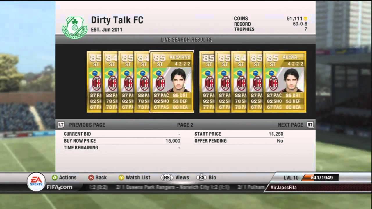 FIFA 12 Road To Glory Ep.20 - Ultimate Team - with AirJapesFifa