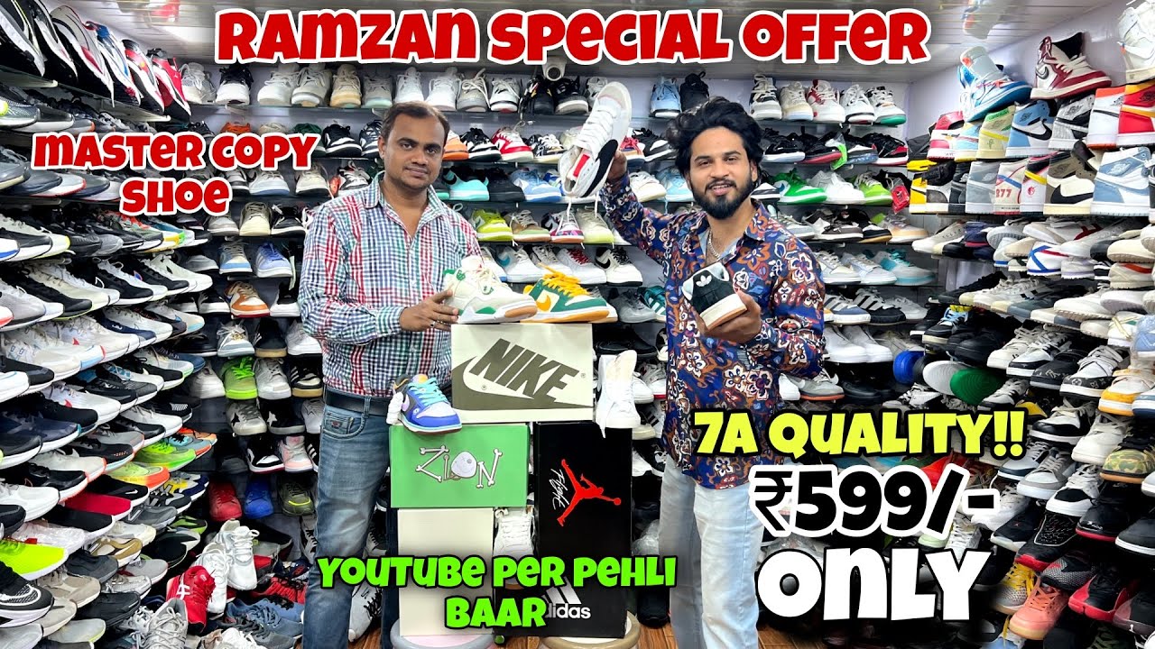 7A QUALITY SHOES In Cheapest Price | Branded Shoes Market in Mumbai | Vloggies Brothers