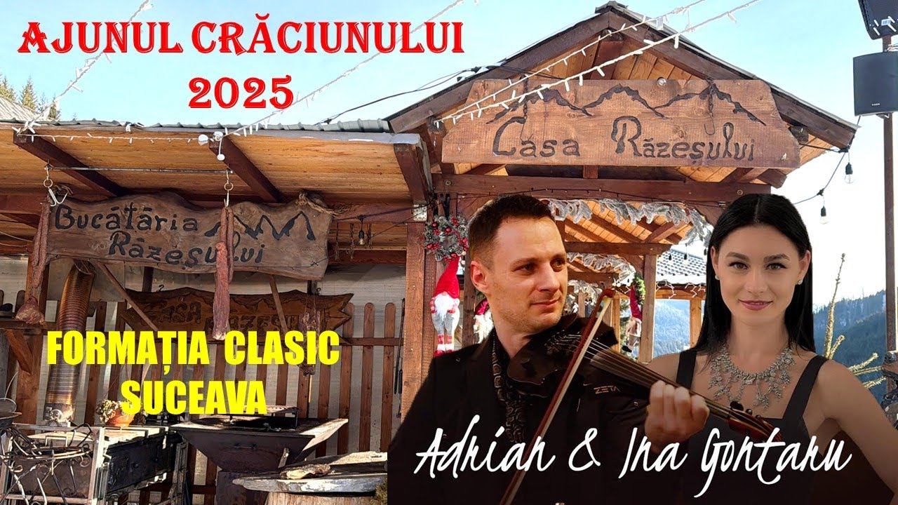 AJUNUL CRĂCIUNULUI 2025 cu formația CLASIC SUCEAVA.