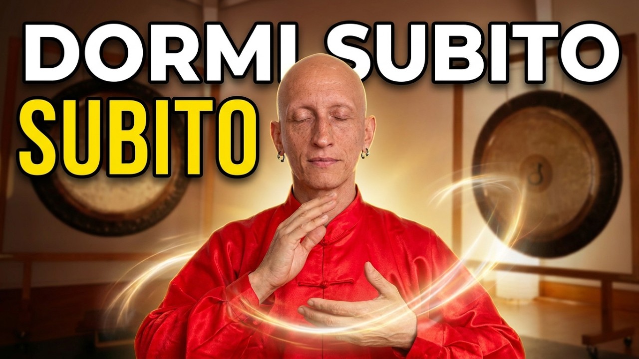 Qi Gong 3 Esercizi della Sera per DORMIRE BENE Contrasta Ansia Stress (in Italiano)