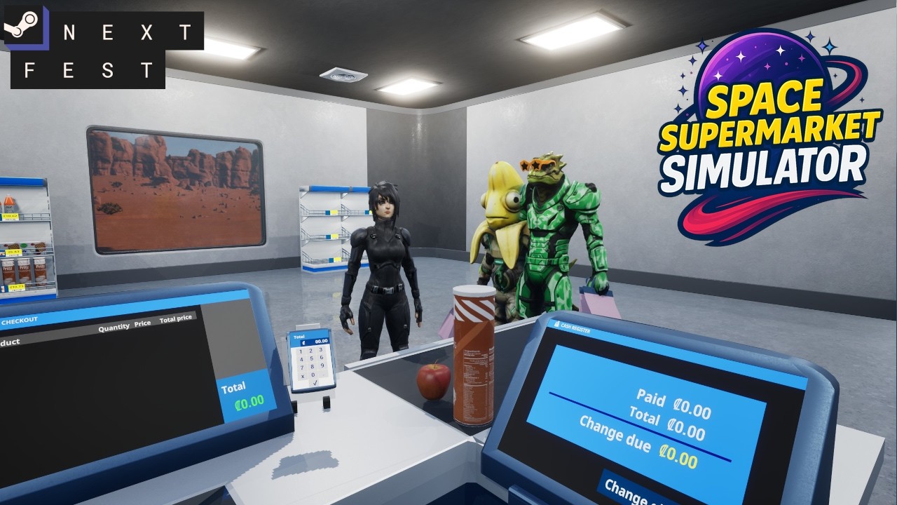 Space Supermarket Simulator - Demo