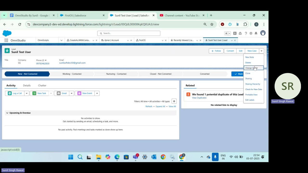 Lead and Lead Converting Process in Salesforce
