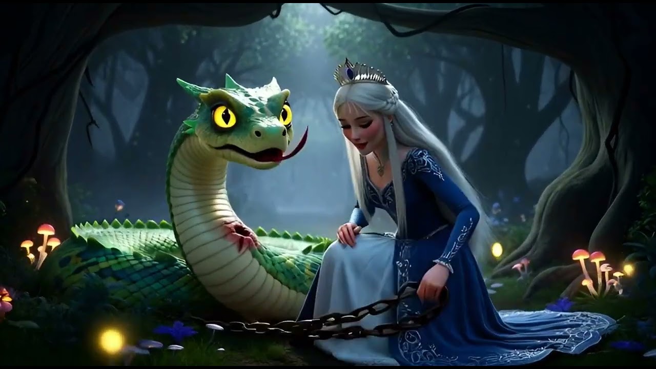 THE PRINCESS AND THE MAGIC SNAKEA Fairy Tale of Kindness, Courage, and True Magic