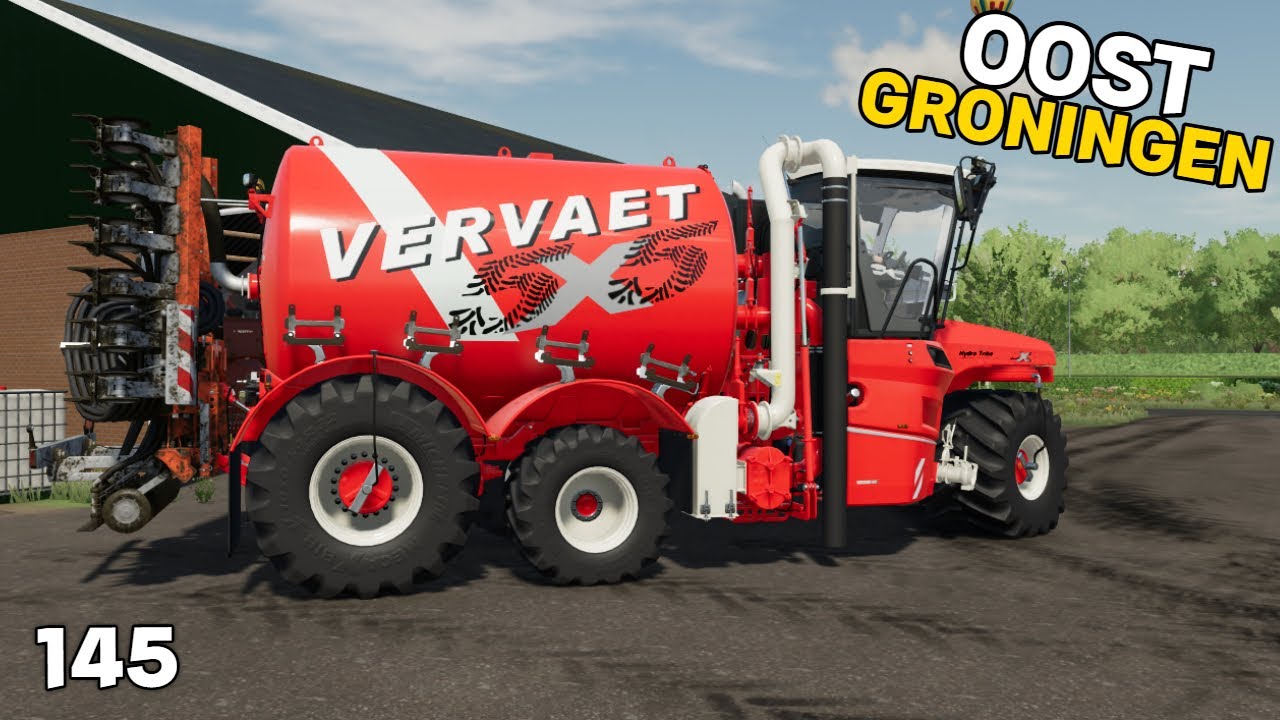 Eindelijk De Vervaet Mesttank Kopen | Oost-Groningen #145 | FS22