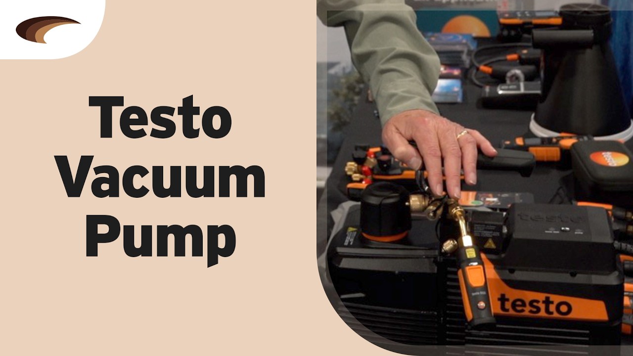 Testo 565i Smart Vacuum Pump | Automated HVAC Evacuations Made Easy