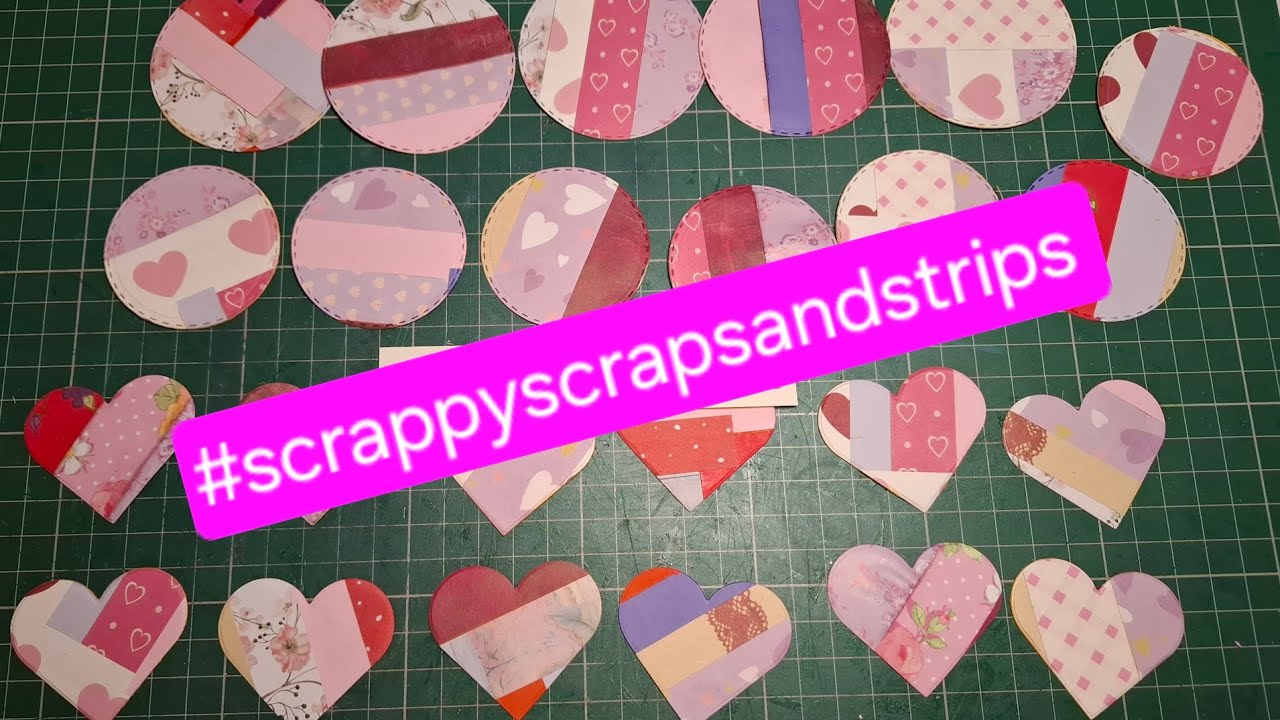 #scrappyscrapsandstrips hosted by Lynn @contentacrafts 