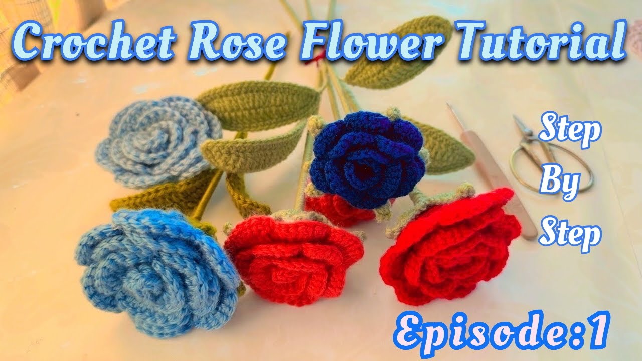 very easy to make gorgeous red rose .