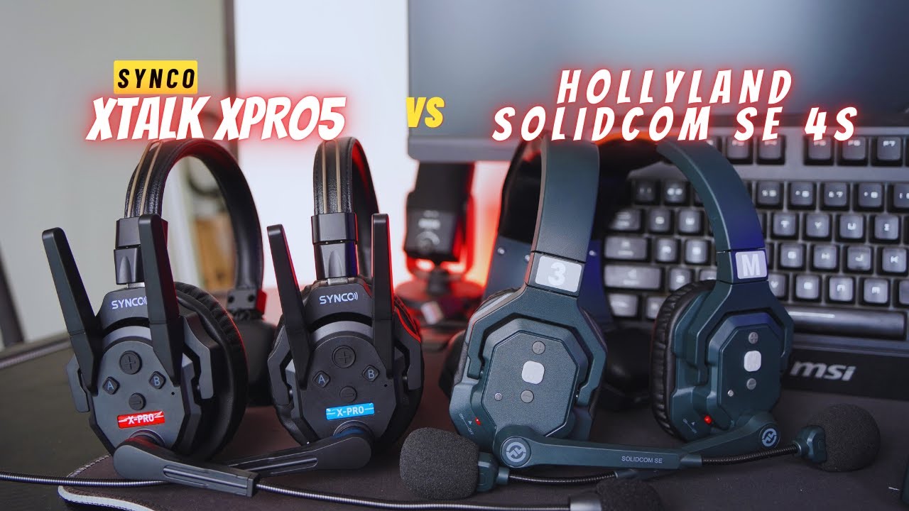HOLLYLAND SOLIDCOM SE 4S vs SYNCO XTALK XPRO5 !!!
