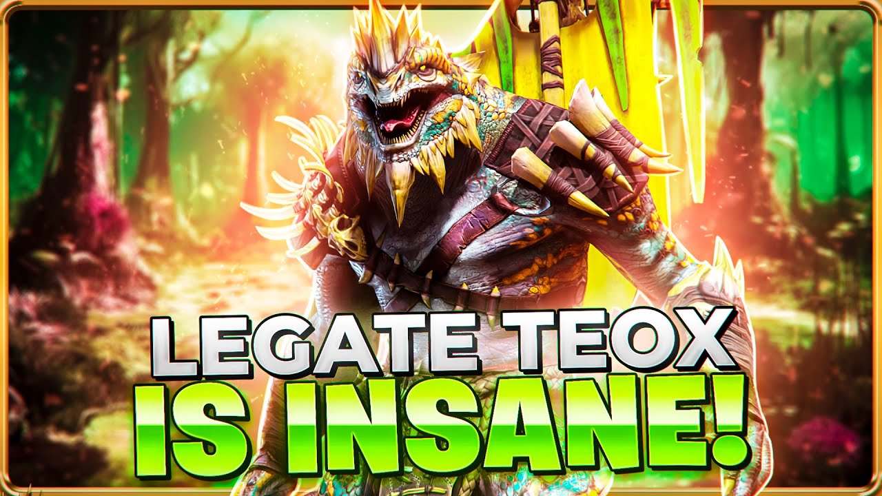 NEW META! The MOST BUSTED Faction UNITY Champion... Raid: Shadow Legends [Test Server] Legate Teox