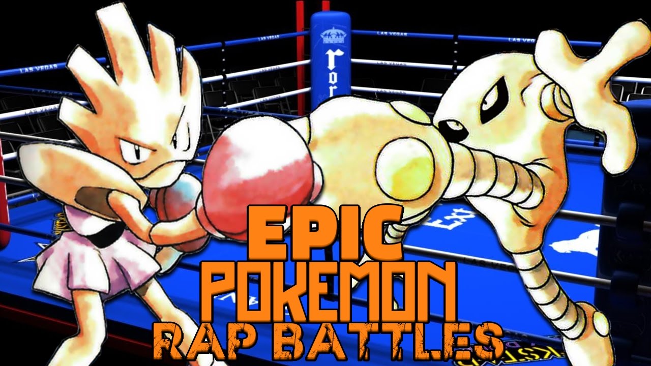 Hitmonchan vs Hitmonlee 2 - Pokemon Rap Battle #2