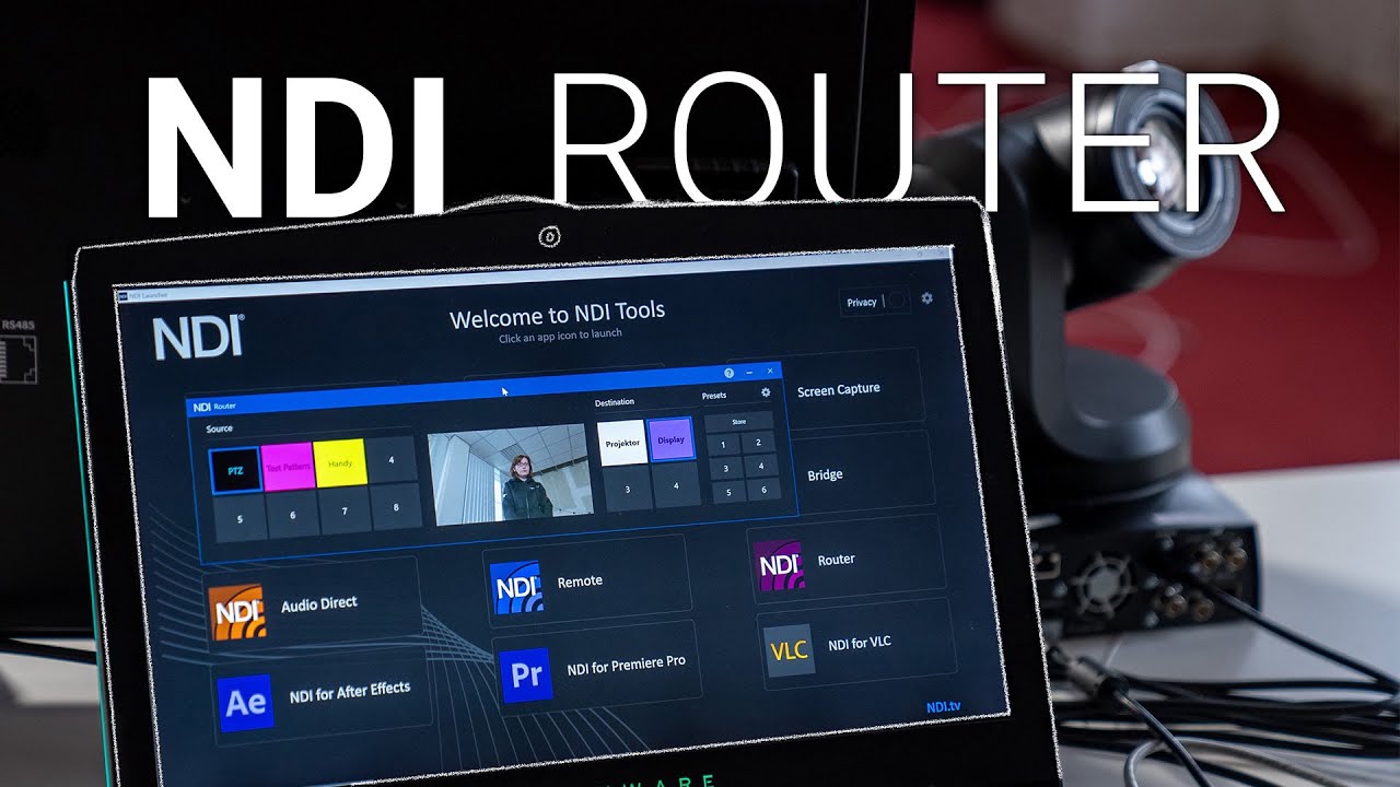 Flexibel & einfach große NDI-Netze verschiedenen Zielen zuordnen: Mit NDI ROUTER (NDI 5.5) | Teltec