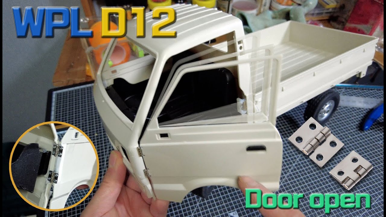 WPL D12 _how open front door
