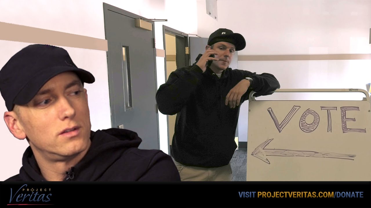 James O'Keefe Obtains Eminem's Ballot in Undercover Video