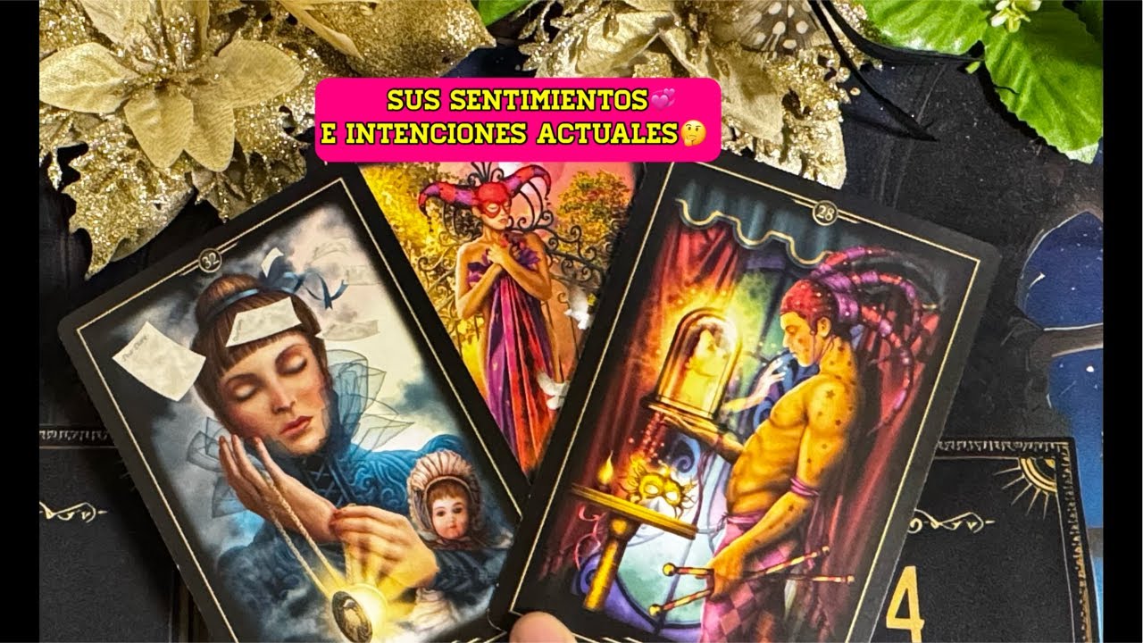 🥰SUS SENTIMIENTOS E INTENSIONES POR TI 🤭TAROT INTERACTIVO 🔮