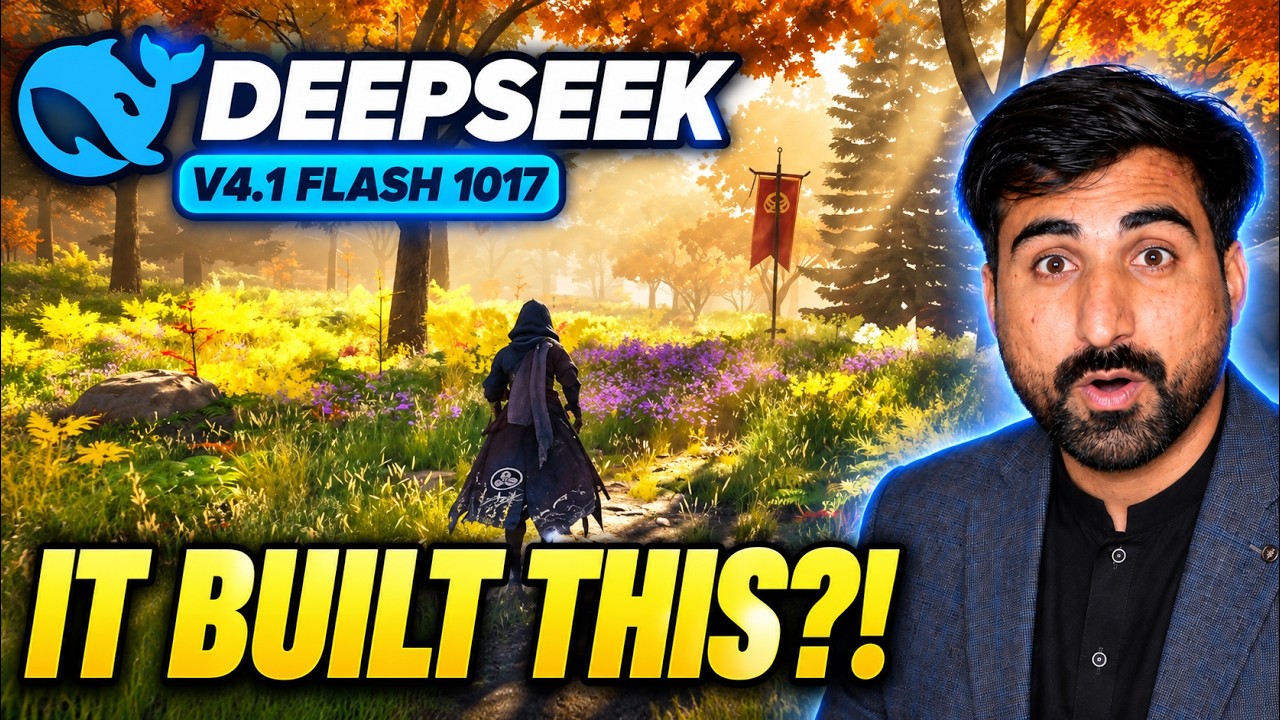 DeepSeek V4.1 Flash 1017 is INSANE : What People Are Building&mdash; 3D Showdown