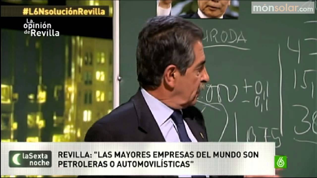 Revilla. La solución para salir de la crisis son las Energías Renovables