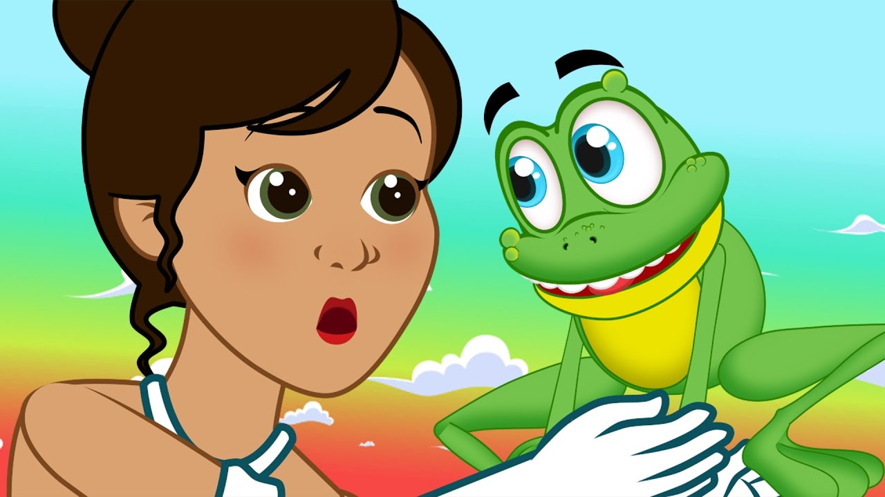 O príncipe Sapo - Historia completa - Desenho animado infantil com Os Amiguinhos