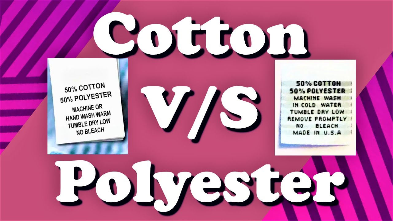 Cotton V/S Polyester - How #Cotton & #Polyester #Blends Are Made?  #Textiles  #Apparels  #Garments
