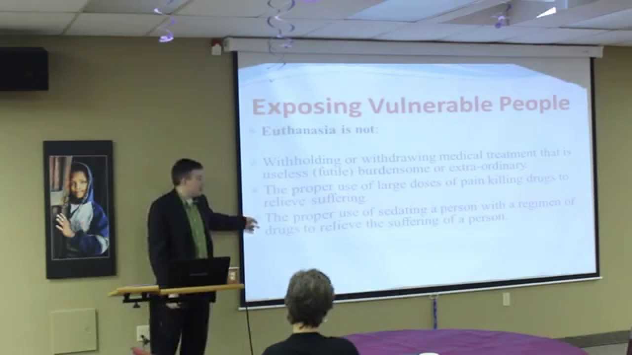Alex Schadenberg shares people's stories about euthanasia