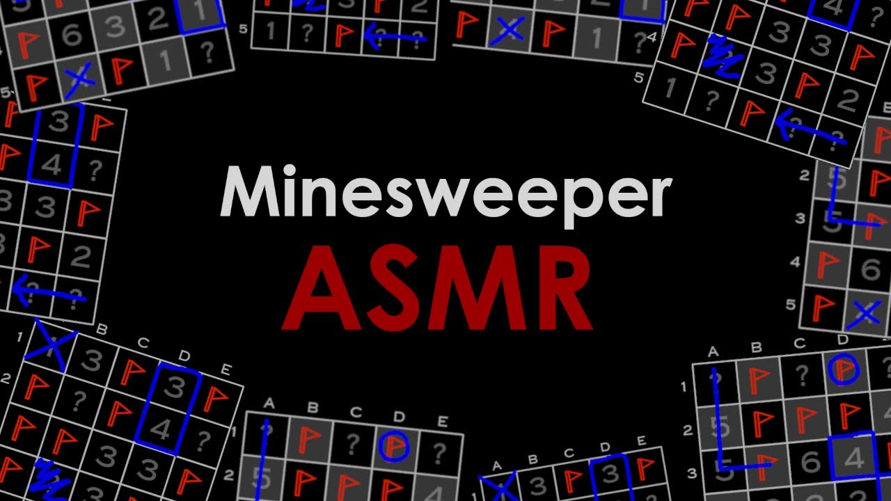 EXTRA Difficult Minesweeper ASMR - Minesweeper Variations (close ear-to-ear male whispers)