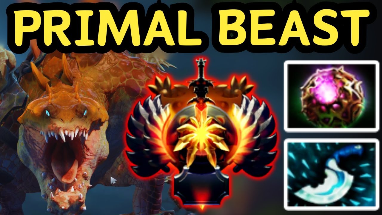 🔥 BONES BROKEN. MAP DESTROYED. — PRIMAL BEAST OFFLANE 🔥 DOTA 2