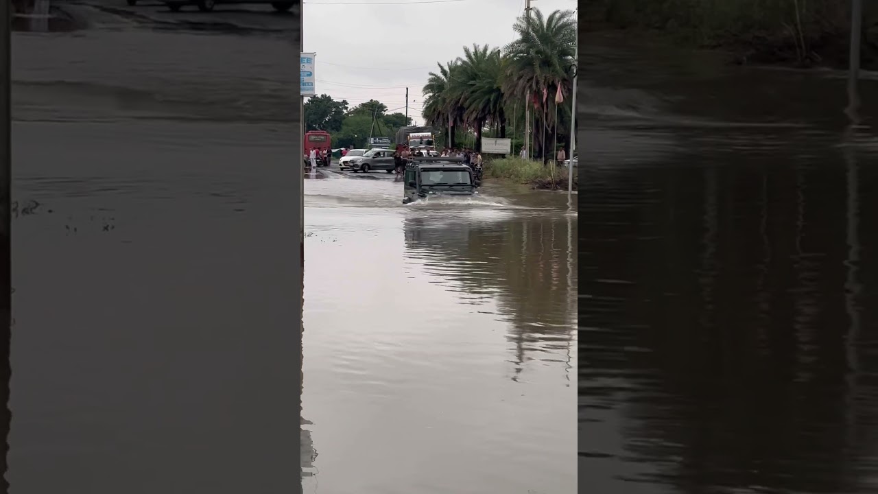 Force gurkha  #force #gurkha4x4x4  #offroad #automobile #road #travel #flood