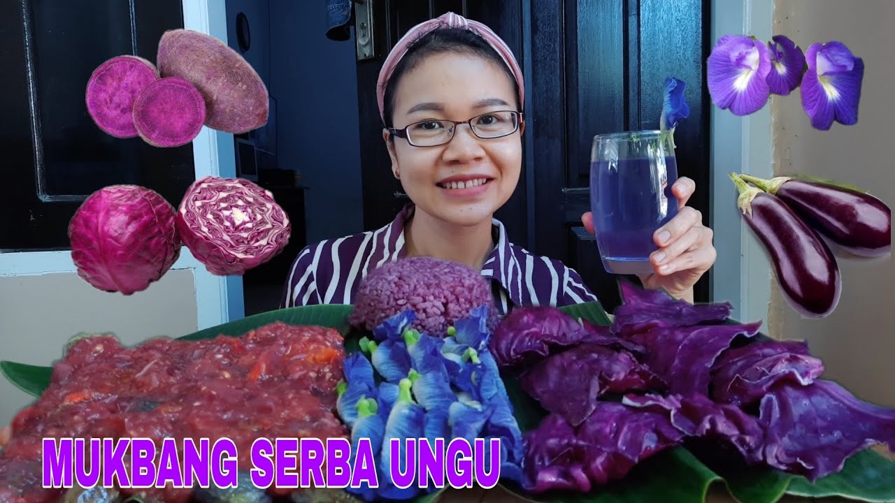 MUKBANG SERBA UNGU
