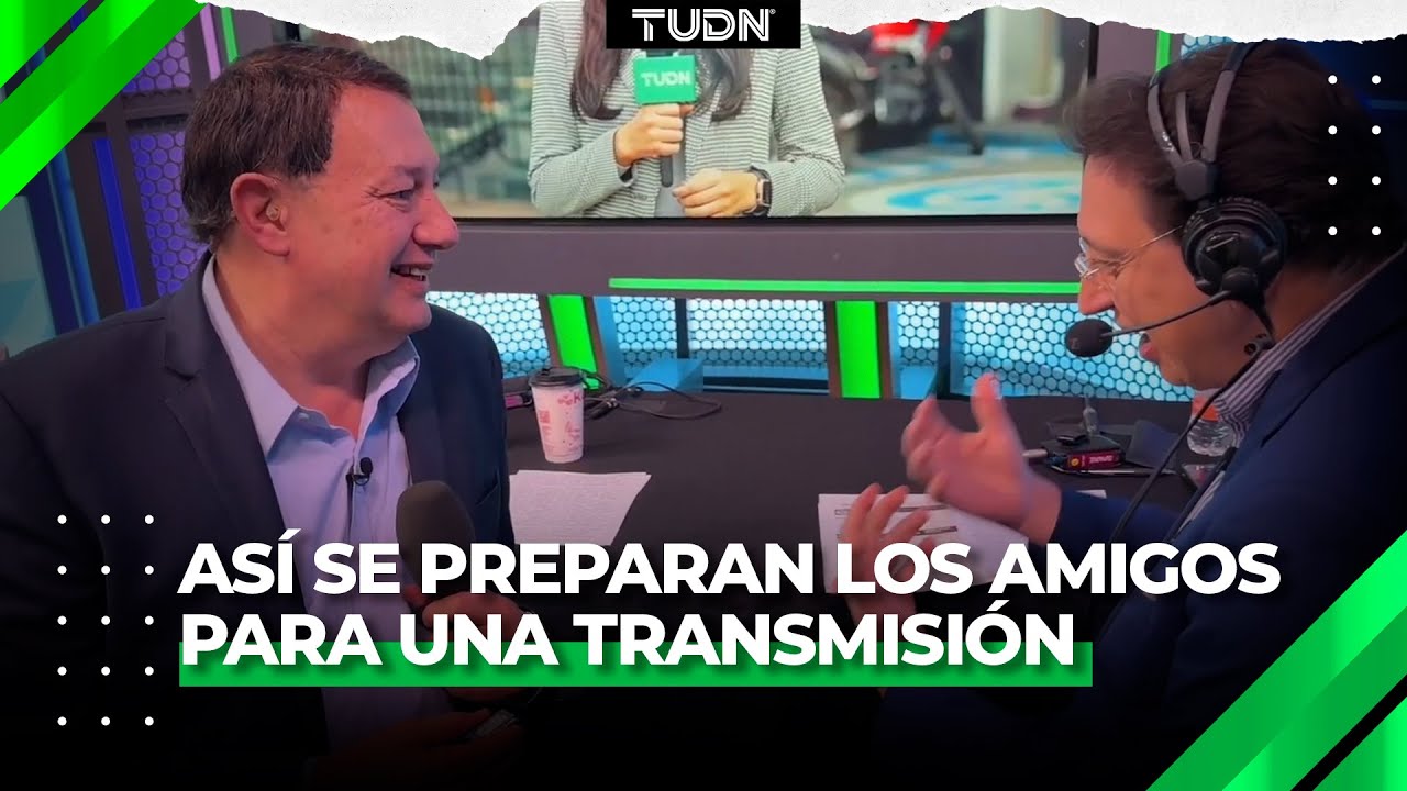 🎙️ Detrás de Cámaras de una transmisión de NFL con Los Amigos  🏈