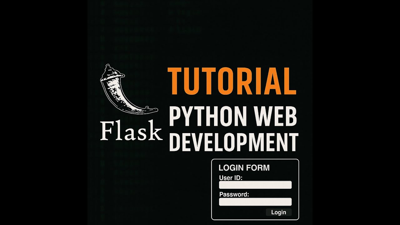 Flask Tutorial #4: Flask Login Form Tutorial – Build a Python Web App with User Authentication