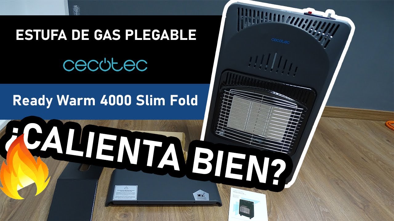 🥇 ESTUFA de GAS Cecotec Ready Warm 🔥 Opiniones (La Sigo Usando)
