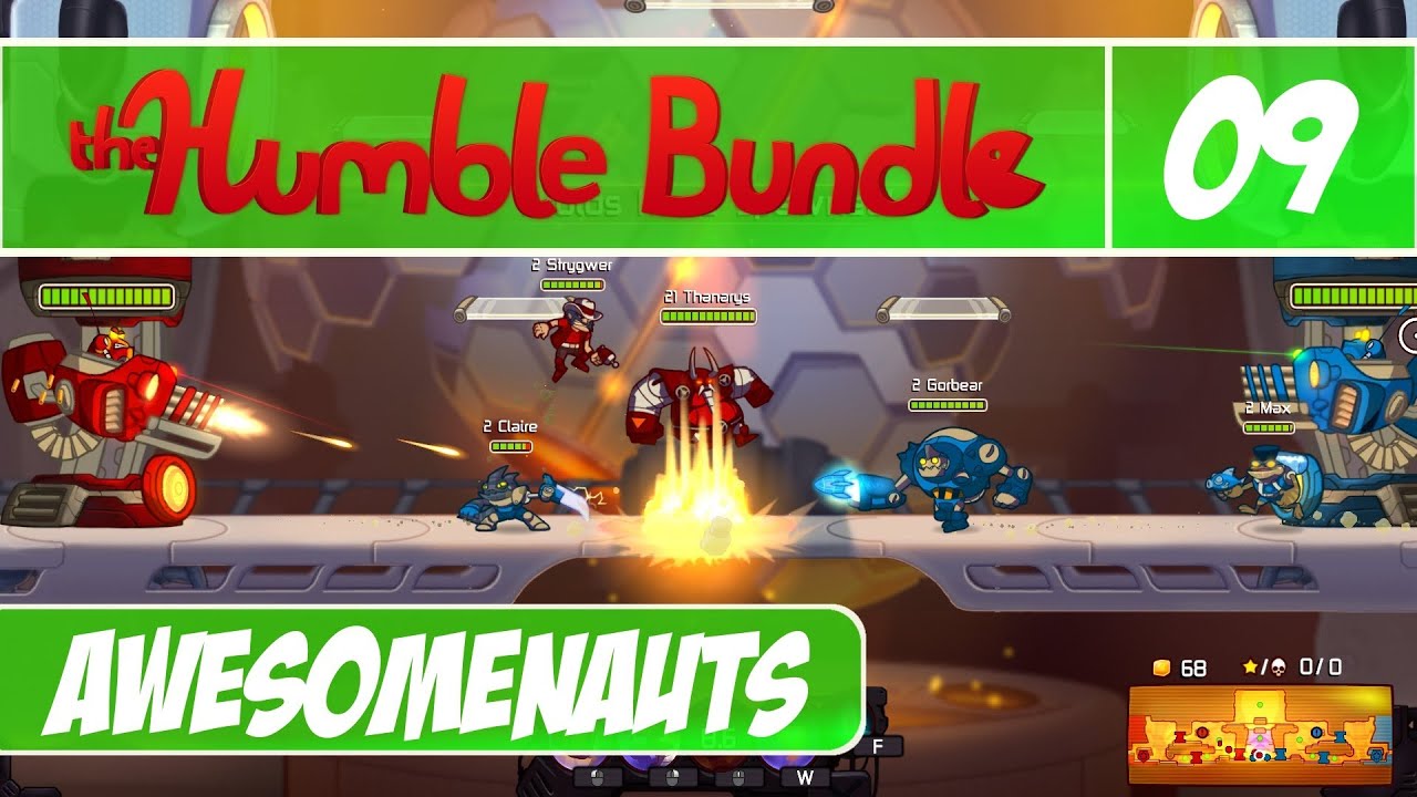 Let's Play HumbleBundle # 09 - Awesomenauts[Deutsch]