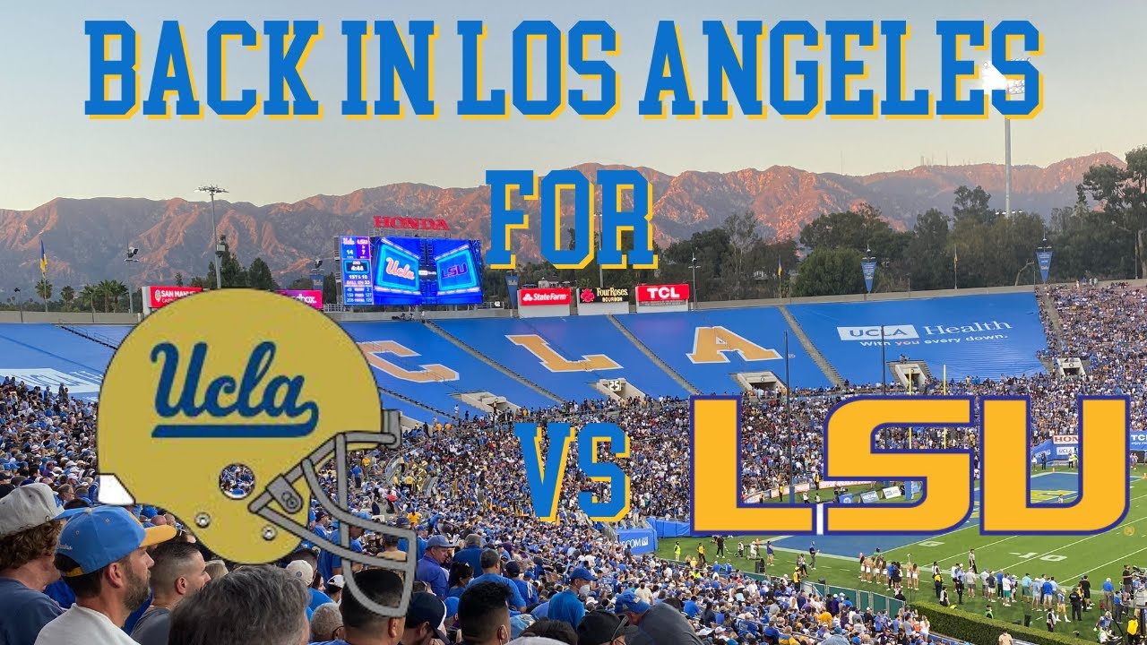 Traveling around Los Angeles before LSU out of the SEC vs the Pac-12's UCLA at the Rose Bowl