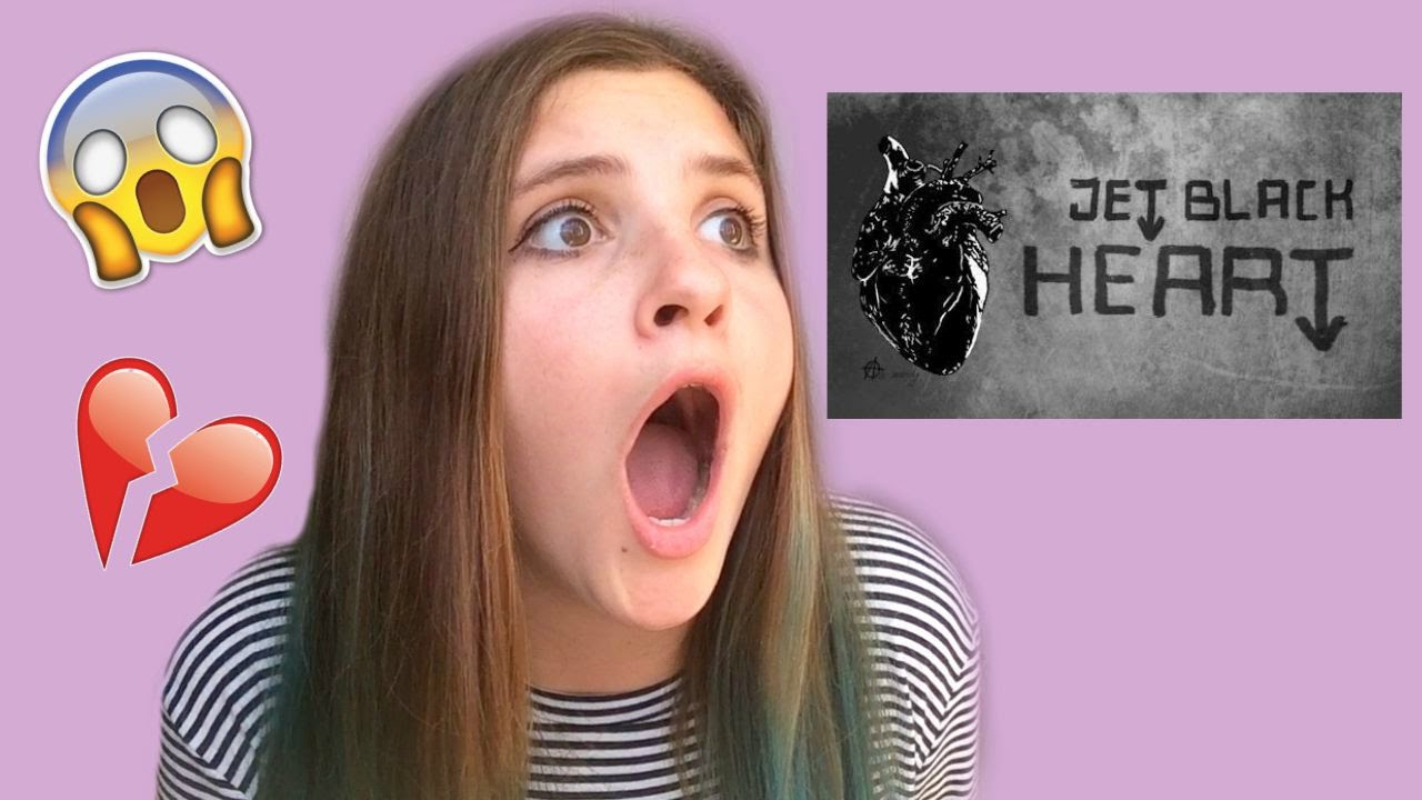 JET BLACK HEART REACTION