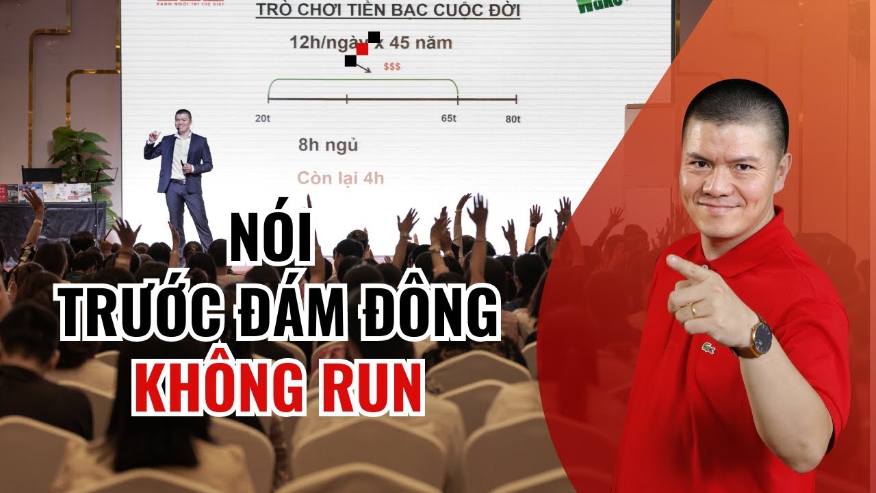 3 cách nói chuyện trước đám đông không run sợ | Phạm Ngọc Anh - Mr Why