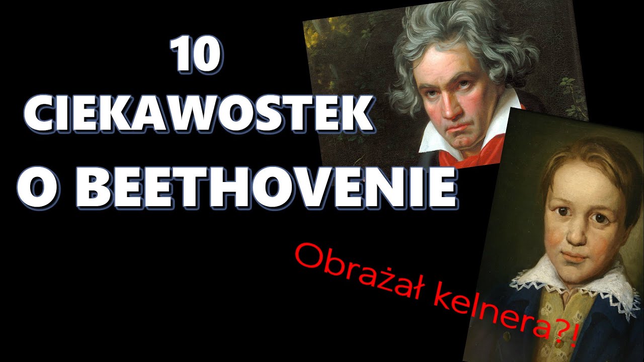 10 CIEKAWOSTEK o BEETHOVENIE | (NIE)znani artyści #2