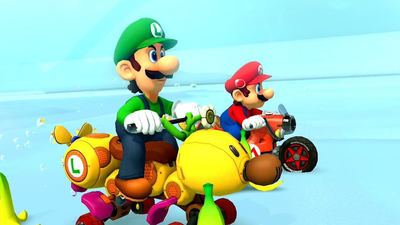 Mario Kart 8 Deluxe NEW DLC Tracks - Feather Cup 200cc