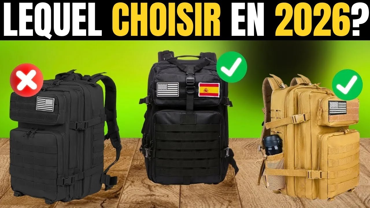 Les Meilleurs Sacs à Dos Militaires Qualité-Prix de 2026 [N'EN ACHETEZ AUCUN AVANT D'AVOIR VU ÇA]