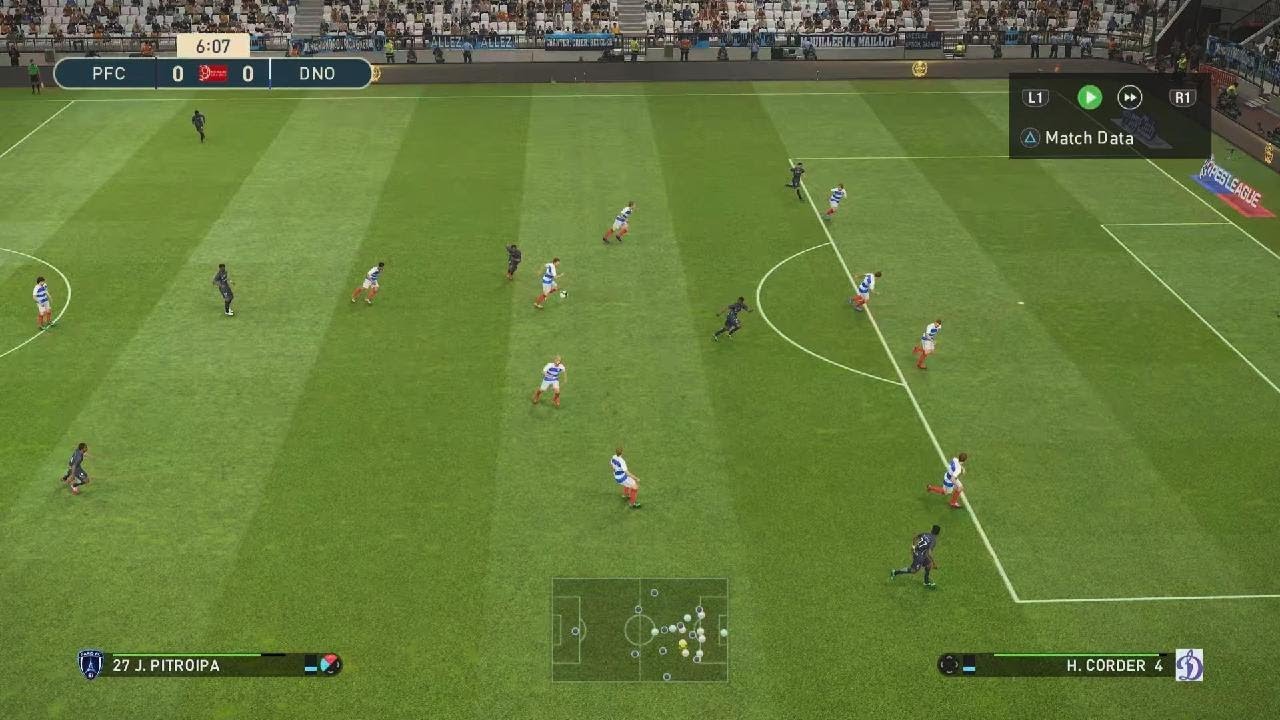 Pes | OziPremierLiga | matchday 21| Paris FC vs Dinamo Odessa