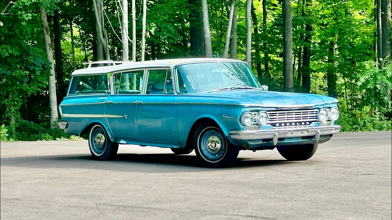 1962 AMC Rambler Ambassador V8 Wagon TRUE SURVIVOR