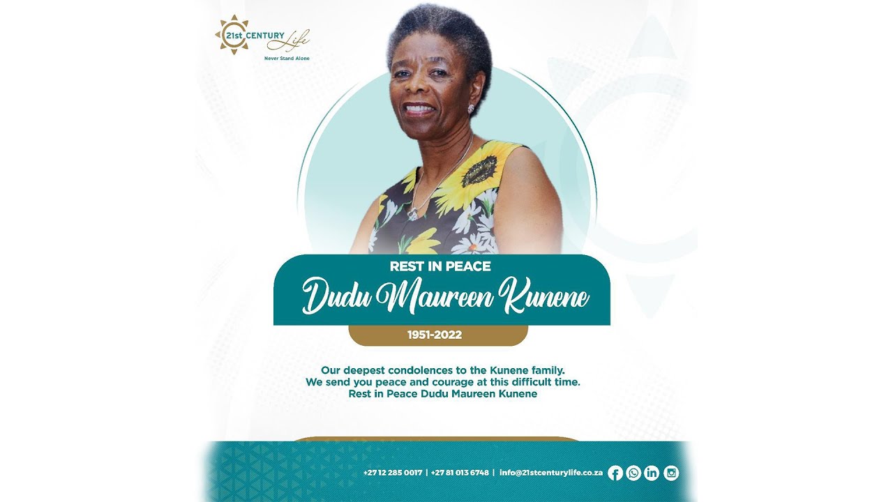 Funeral Service of Dudu Maureen Kunene
