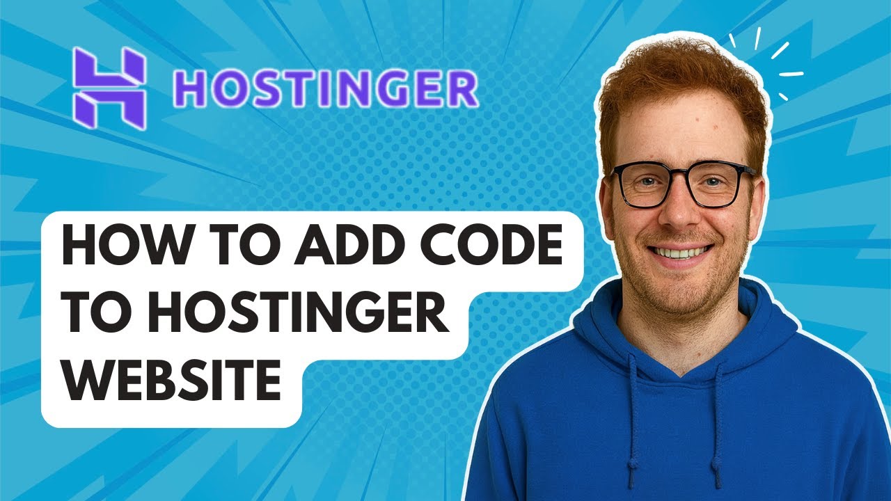 Как добавить код на сайт Hostinger [Руководство 2025 г.]