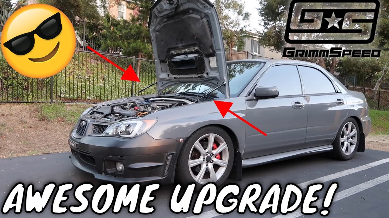 How To Install GrimmSpeed High Lift Hood Struts On A Subaru WRX/STi