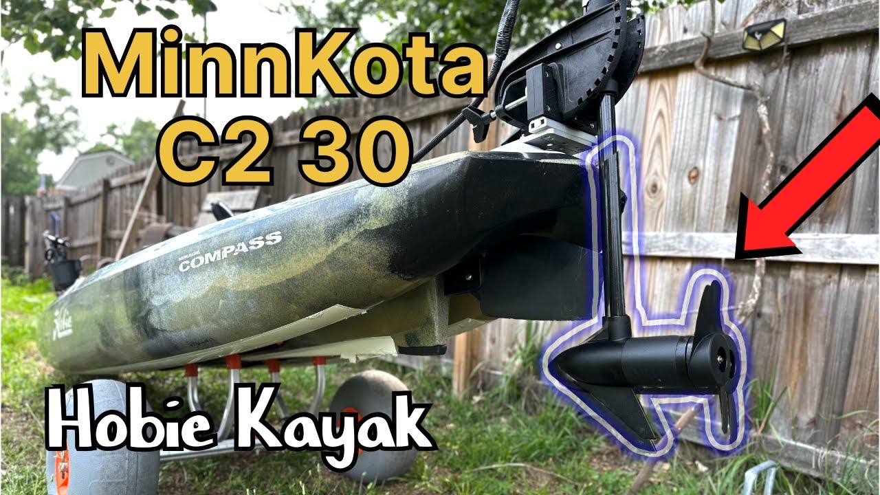 Testing This $100 Trolling Motor On My Hobie Kayak! Is this Enough? #fishing #kayaktrollingmotor