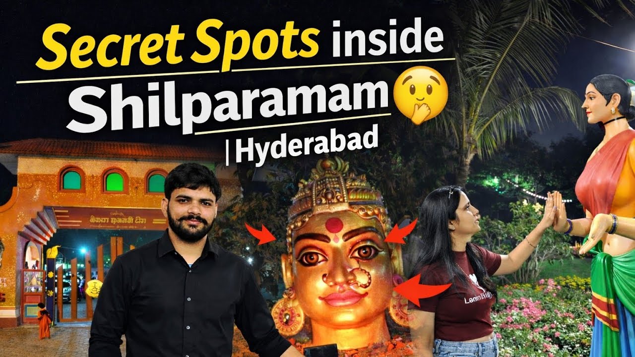 Secret spots inside shilparamam🤫/Hyderabad 