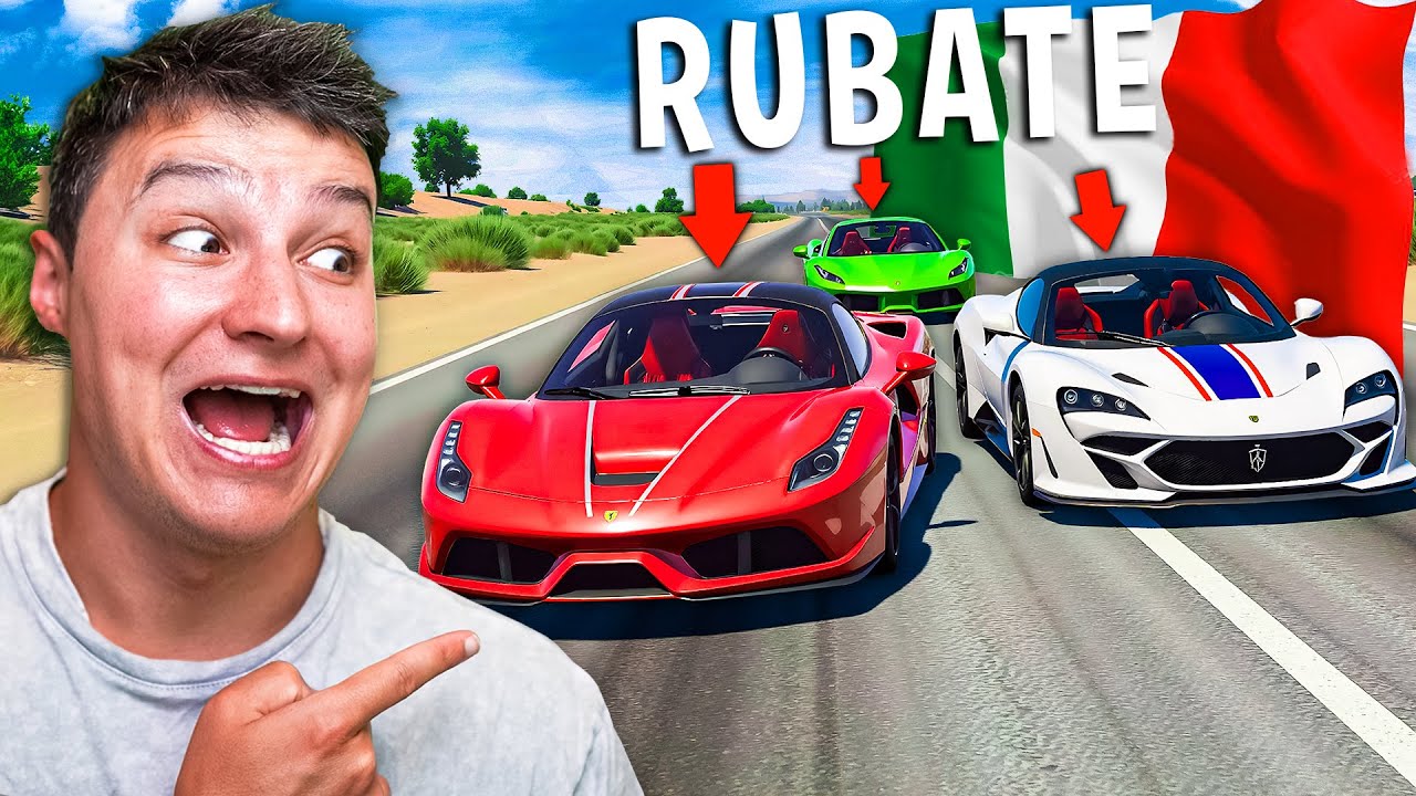 RUBO TUTTE le SUPERCAR ITALIANE su GTA 5!