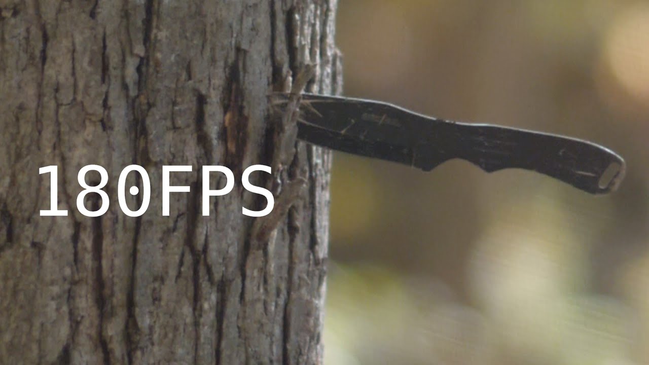 VFX Reference: Slow motion throwing knife