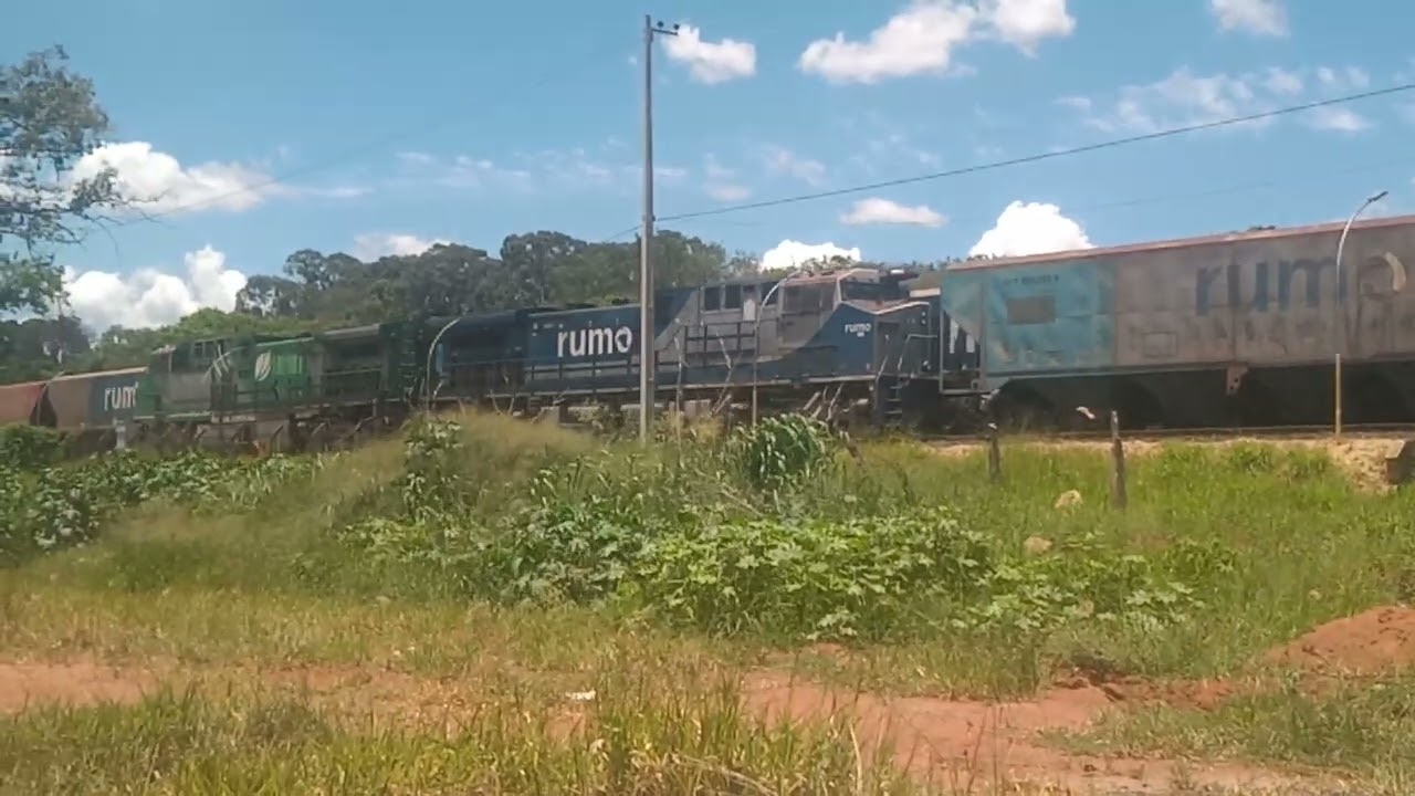 Train Da Fibria Da rumo Top demais 💙💚