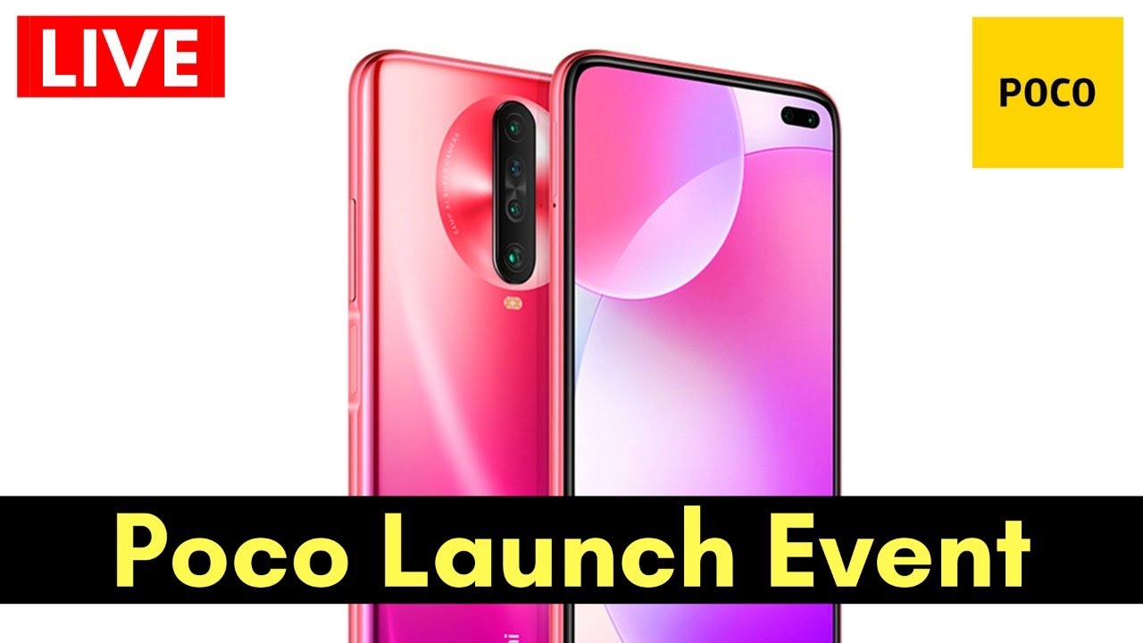 Poco F2 Pro Launch Event Live Stream 🔴 LIVE NOW 🔴