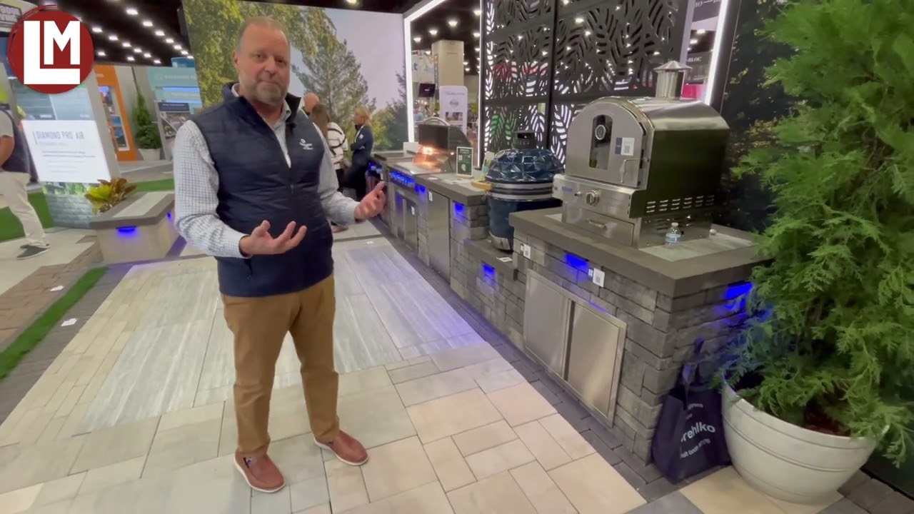 LM explores Belgard's paver line at Equip Expo 2024